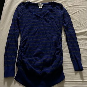 Maternity long sleeve top, size S